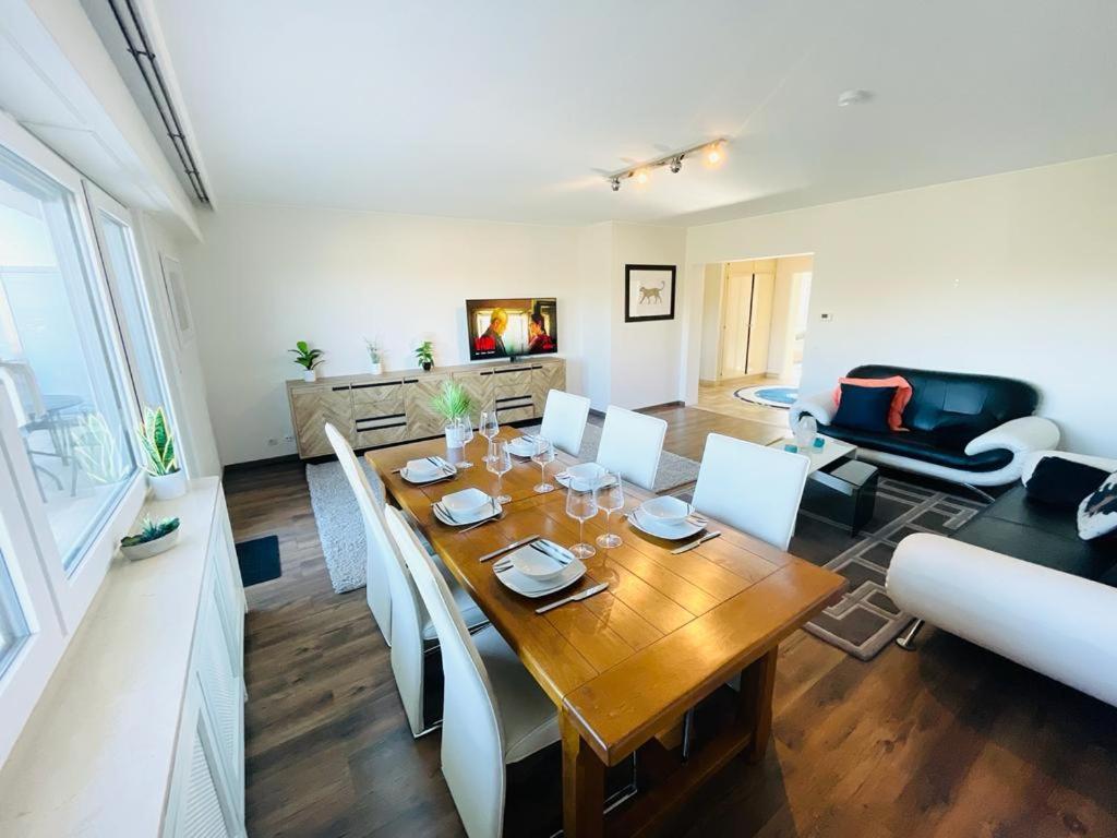 Big Penthouse 2 Bedrooms In Center With Parking And Largeterrace-41 Luxembourg Exterior photo